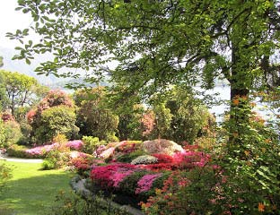 Garden near Lake Como
